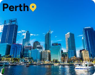 Perth Skyline Wetern Australia